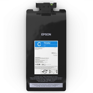 Epson Tintebeutel Cyan 1600 ml - T53A2
